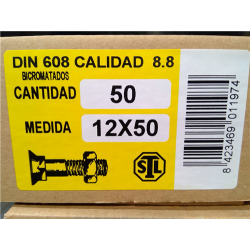 TORNILLOS ARADO 12x 50   88  2