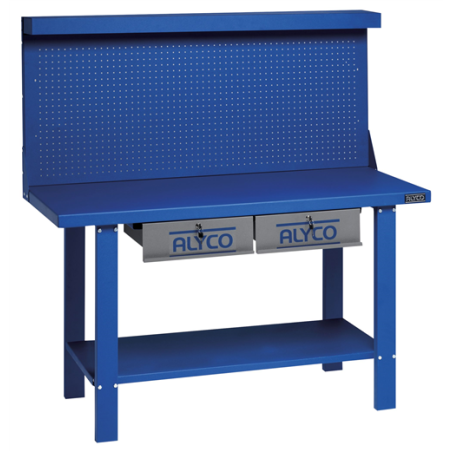 192675 MESA DE TRABAJO 2 CAJONES 1500mm  