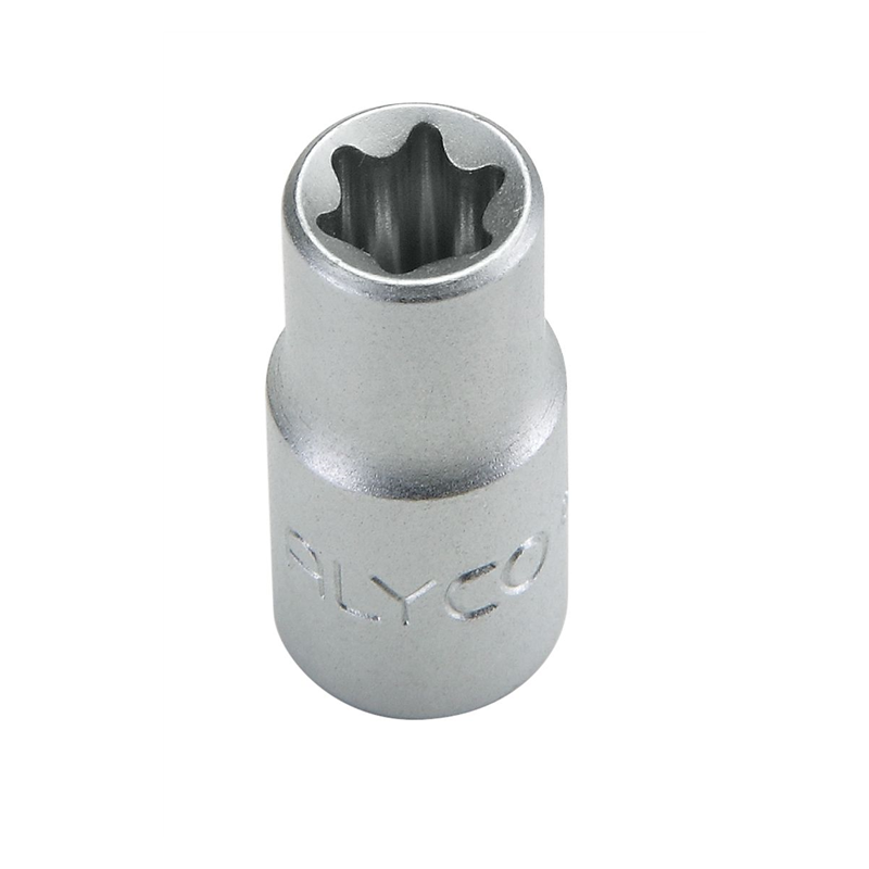 192118 LLAVE VASO 1/4 TORX HEMBRA E-8X27 