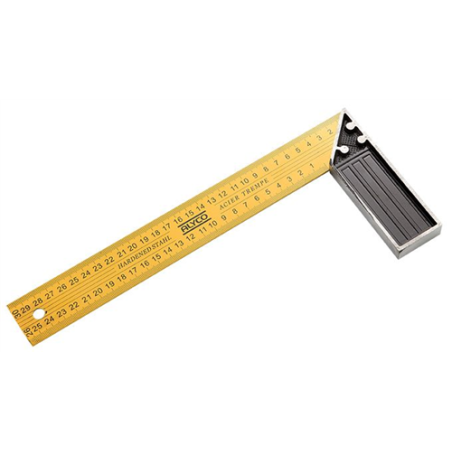 197394 ESCUADRA ACERO TEMPLADO M/ALUM 400mm 