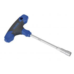 195207 MANGO EN T C/VASO HEXAG 7mm 