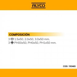 193465 JUEGO 6 DESTORNILLADORES PRECISION  2