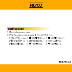 193455 JUEGO 20 DESTORNILL  2