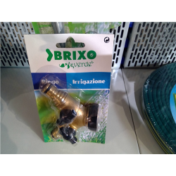 DERIVACION LATON DOS VIAS REGULABLES 3/4 IRIS 46 