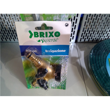 DERIVACION LATON DOS VIAS REGULABLES 3/4 IRIS 46 