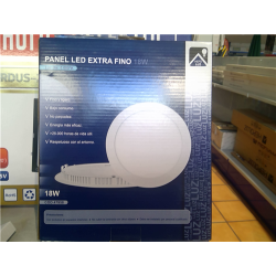 PANEL REDONDO LED 18W 6000K BL 47958 