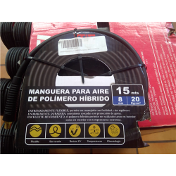 ROLLO MANGUERA RM 1/4 8X15 mts 050102 