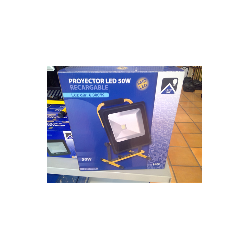 PROYECTOR LED 50W RECARGABLE 49363 