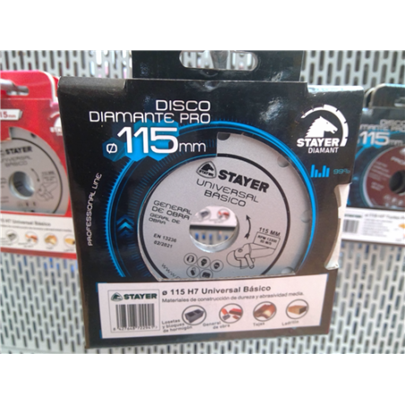 DISCO UNIVERSAL BASICO GRIS 115  H7 829411 