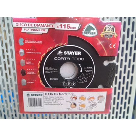 DISCO CORTA TODO 115x22 4022 