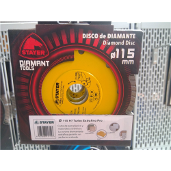DISCO PORCELAN TURBO EXTRAFINO 115 H7 