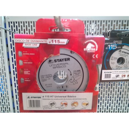 DISCO UNIVERSAL BASICO GRIS 115  H7 829411 