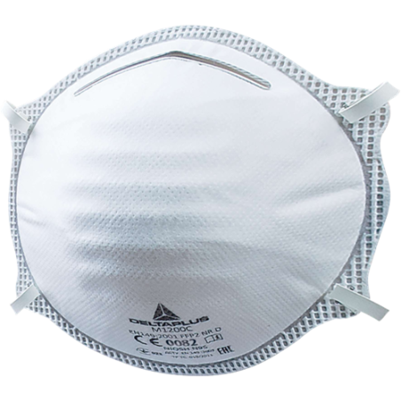 MASCARILLA M1200 FFP2 SIN VALVULA CAJA 20 UNDS 