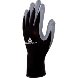 GUANTES POLIES NITRILO VE712GR T-10 NEGRO 