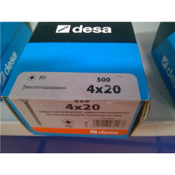 TORNILLO 40X20 PZ C PLANA BIC RC 12414020 