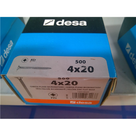 TORNILLO 40X20 PZ C PLANA BIC RC 12414020 