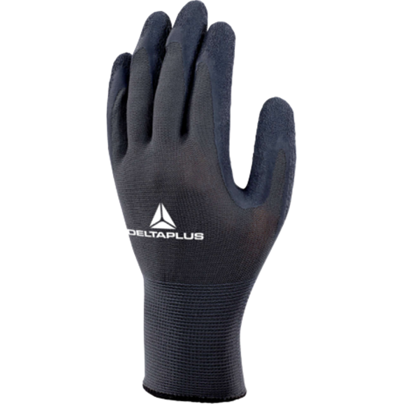 GUANTES POLIESTER LATEX VE630 T-10 GRIS 