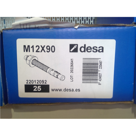 ESPARRAGO ANCLAJE DESA FIX M12X90 22012092 