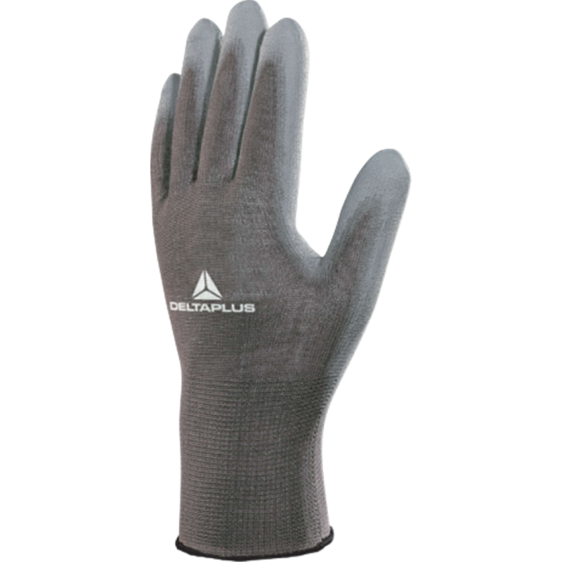 GUANTES POLIESTER PU VE702PG T- 7 GRIS 