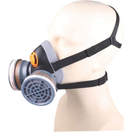 MASCARA RESPIRACION CON FILTROS M6400 KIT A2P2   
