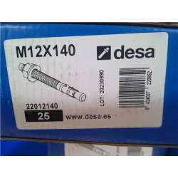 ESPARRAGO ANCLAJE DESA FIX M12X140 22012140 