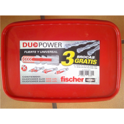 CAJA BOX ROJA  FISCHER TACOS DUO POWER 17404 FL 00 