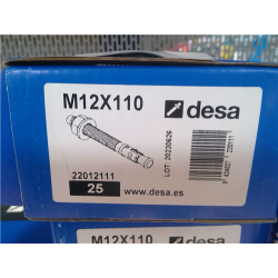 ESPARRAGO ANCLAJE DESA FIX M12X110 22012111 