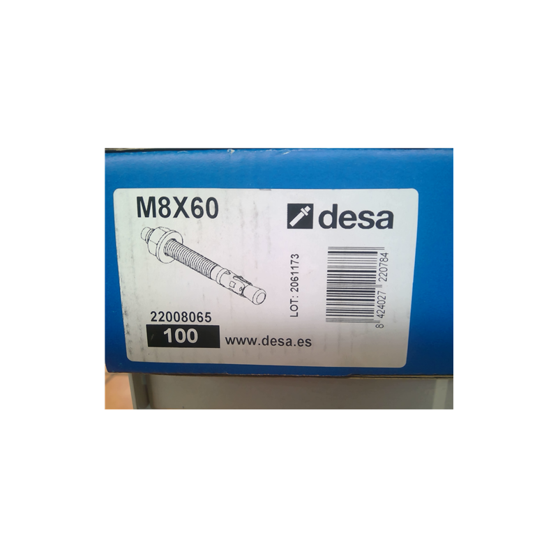 ESPARRAGO ANCLAJE DESA FIX M8X60 22008065 