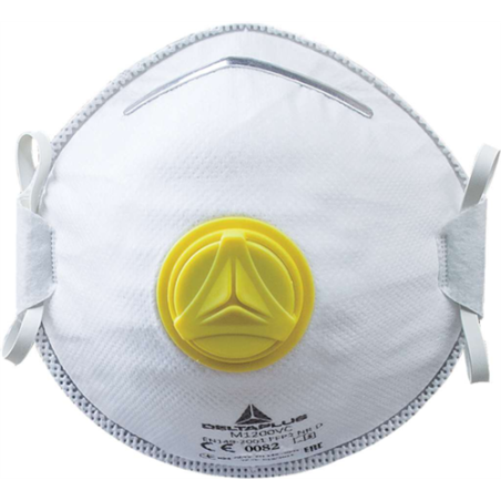 MASCARILLA FFP2 VALVULA M1200VC CAJA 10 UNDS 