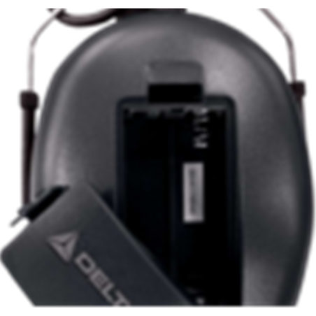 AURICULAR ANTIRUIDO NEGRO ELECTRONIC PIT STOP 