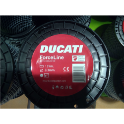 NYLON DUCATI FORCE LINE RED D33mm L-139MTS 