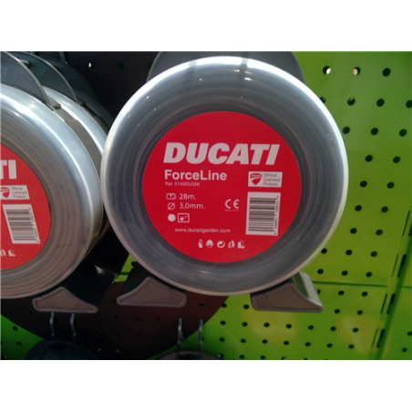 NYLON DUCATI FORCE LINE RED D30mm L-28m 5140DU328 
