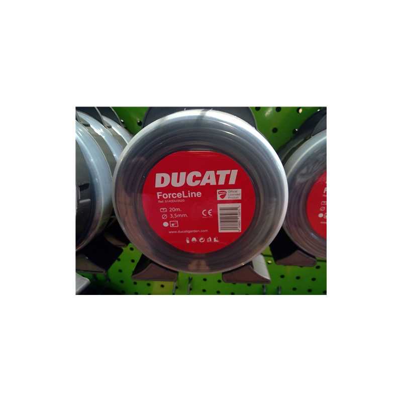 NYLON DUCATI FORCE LINE RED D35mm L-20m 5140DU35 