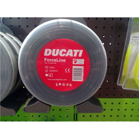 NYLON DUCATI FORCE LINE RED D40mm L-32m 5140DU432 