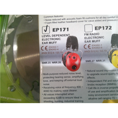 PROTECTOR AUDITIVO 33 DB G19611 