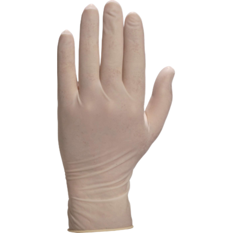 GUANTES CAJA LATEX POLVO T- 6/7 100 V1310 