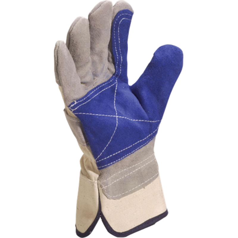 GUANTES AMERICANO REFORZA DS202RP AZUL T-10 UNICA 