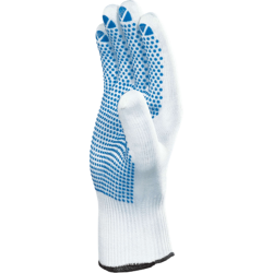 GUANTES TEXTIL PUNTOS PM160 T- 9 BLANCO 