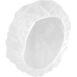 CAJA GORROS POLIPROPILENO 100 uds PO110 BLANCO 