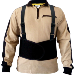 CINTURON LUMBAR C/TIRANTES T- L  CEINT04 