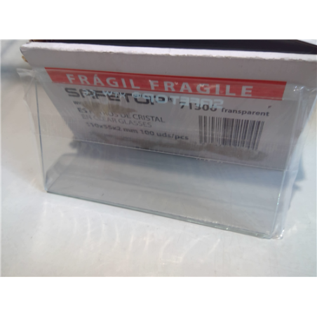 CRISTAL SOLDAR INCOLORO 110x55 C58 