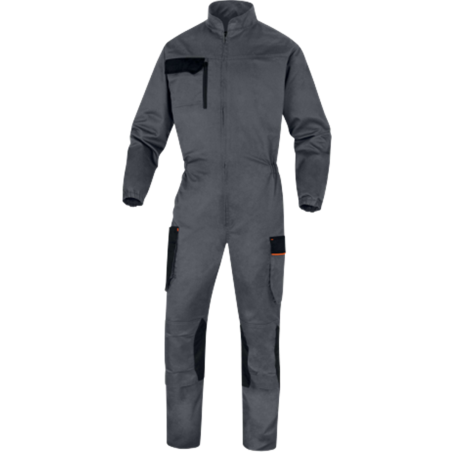 BUZO 1 ZIP M2CO3 GRIS-NARANJA T-XL 