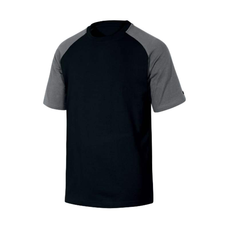 CAMISETA BICOLOR GENOA  NEGRO-GRIS T- S 