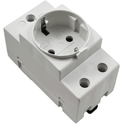 BASE DE ENCHUFE PARA CARRIL 01392 