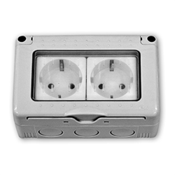 BASE DOBLE LUZ SCHUCKO                 056305 