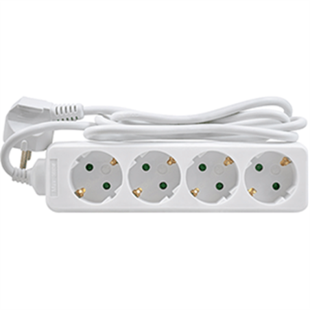 BASE MULTIPLE 4 TOMAS CABLE 3x1 