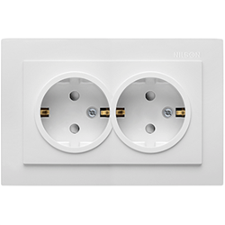 BASE DOBLE SCHUCKO BLANCA 081253 