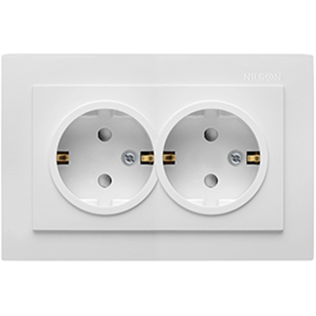 BASE DOBLE SCHUCKO BLANCA 081253 