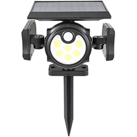 APLIQUE PICA SOLAR LED C/SENSOR 3 FOCOS 49455 