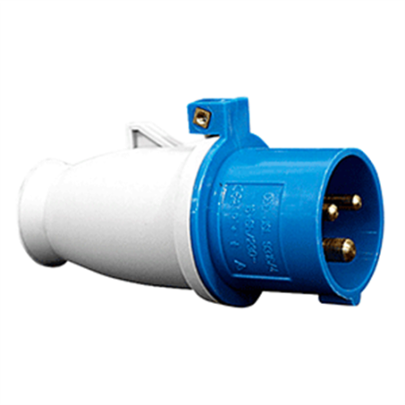 CLAVIJA CETTA 2PT 16A 220V AZUL 11113 